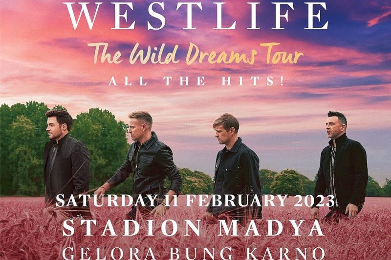 Tiket Tambahan untuk Tur Westlife Jakarta akan Dijual Mulai Sabtu