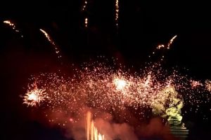 Musical Fireworks di GWK meramaikan acara perayaan tahun baru di Bali