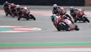 Veda Ega Pratama berhasil menjuarai Idemitsu Asia talent Cup di Mandalika