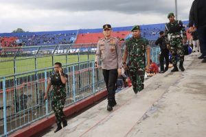 Ribuan personel gabungan amankan laga Arema FC kontra Persebaya