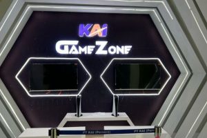 Stasiun Gambir sediakan tempat bermain Playstation