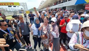 Rara tetap jadi incaran publik meski World Superbikes di sirkuit Mandalika cerah