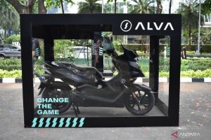 ALVA serah terima motor listrik Alva One disini