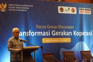 Pemerintah Dorong Koperasi Perkokoh Perekonomian Lewat FGD