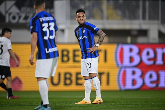 Inter Milan Mlempem Min di Kandang Lawan, Lautaro Martinez Buruk di Kotak Pinalti