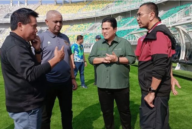 Erick Thohir. Kompetisi Liga 1 dan Liga 2 Momen Naikin Pamor Wasit Nasional