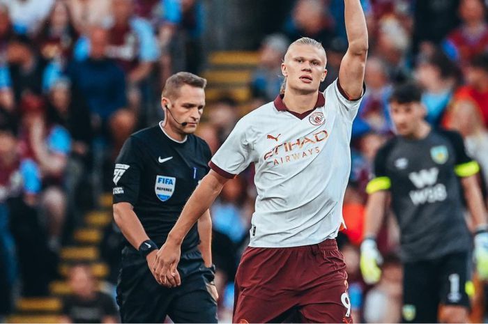 Haland Sudah Capai 100 Gol di Liga Eropa, Kemengan 3-0 Atas Burnley di Laga Pembuka Jadi Momentumnya