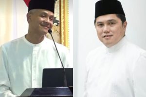 Menurut Survei LSI, Berpasangan Dengan Erick Thohir, Ganjar peringkat teratas