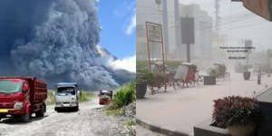 Gunung Merapi Erupsi Lagi, Lereng Merapi Sempat Gelap 15 Menit