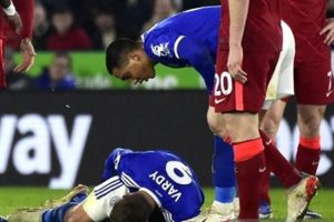 Cedera Lutut, Vardy Absen Bela Leicester Beberapa Pekan