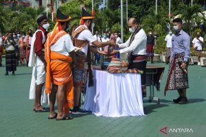 Sambut IKN Nusantara, NTT Gelar Prosesi Penyerahan Air dan Tanah