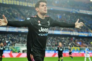 Tekuk Sampdoria 3-1, Dua Gol Morata Bantu Juventus