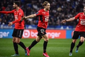Berbekal Perolehan Skor 4-2, Rennes Rontokkan Tuan Rumah Lyon