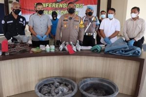 Polres Demak Amankan 40 Kg Bubuk Mercon