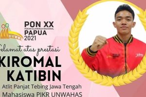 Mahasiswa Unwahas Semarang Pecahkan Rekor Dunia Panjat Tebing Tercepat Di Kejuaraan World Cup IFSC Di Seoul, Korea Selatan