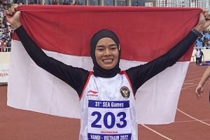 Terhimpit Dua Negara, Agustina Selamatkan Perak 800m Putri Indonesia