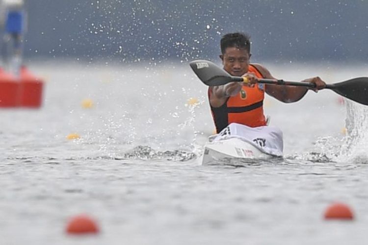 Timnas Dayung Nomor Kano/Kayak Indonesia Tengah Berburu Empat Medali Emas 