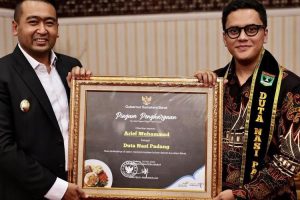 Arief Muhammad Resmi Didaulat Jadi Duta Nasi Padang