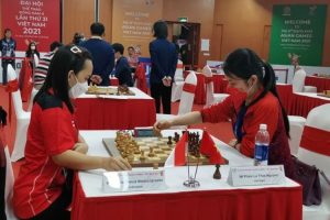 Pada Nomor Catur Kilat Beregu, WIM Chelsie Bertekad Bangkit