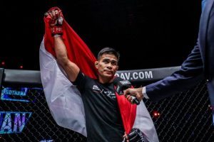 Eko Roni tak sabar berlaga di ONE Championship usai sembuh cedera