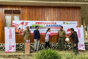Pertamina ajak pendaki Gunung Kerinci peduli kebersihan wisata TNKS