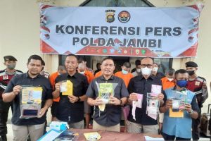 Polda Jambi ungkap kasus peredaran narkoba senilai Rp1,6 miliar