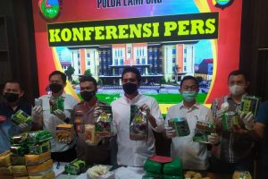 Polda Lampung gagalkan penyelundupan 35 kilogram sabu lintas provinsi