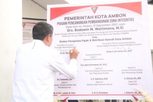 Pemkot Ambon canangkan zona integritas di dua OPD