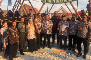 Dinporapar mendukung penuh Objek Wisata Kampung Bambu di desa Sumberan