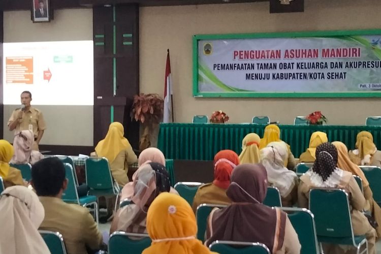 Dinkes Sosialisasi tentang Obat tradisional