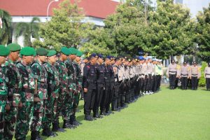 Jaga Keutuhan Bangsa, Polri dan TNI Bersinergi