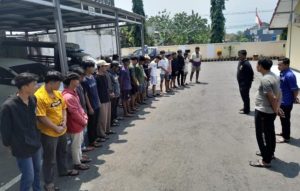 Dicurigai Hendak Tawuran, 17 Pemuda Diamankan Polsek Sukolilo