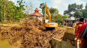Cegah Banjir, Sungai Silugonggo Dilakukan Normalisasi