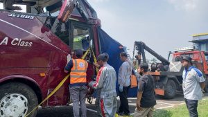 Update Korban  Kecelakaan Bus di Wisata Guci Tegal