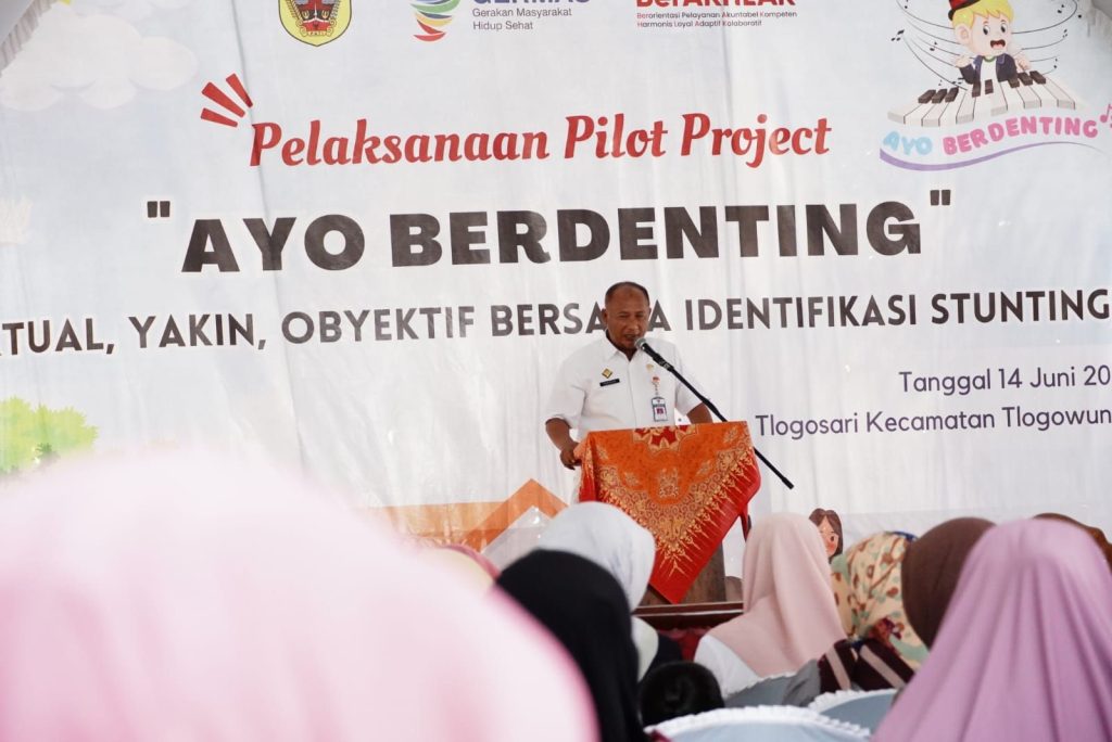 Tekankan Angka Stunting Hingga 0 Persen, Desa Tlogosari Jadi Pilot Project Ayo Berdenting