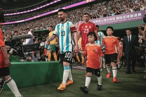Messi Lovers Cabang China Memang Gila Tribun Stadion Tak Tersisa