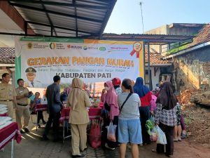 Gelar Pasar Murah, Distapang Pati Sebut Untuk Cegah Inflasi