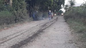 Porprov Jateng Di Pati Tinggal 2 Bulan Lagi, Jalan Ke Venue Dayung Terlihat Rusak Parah