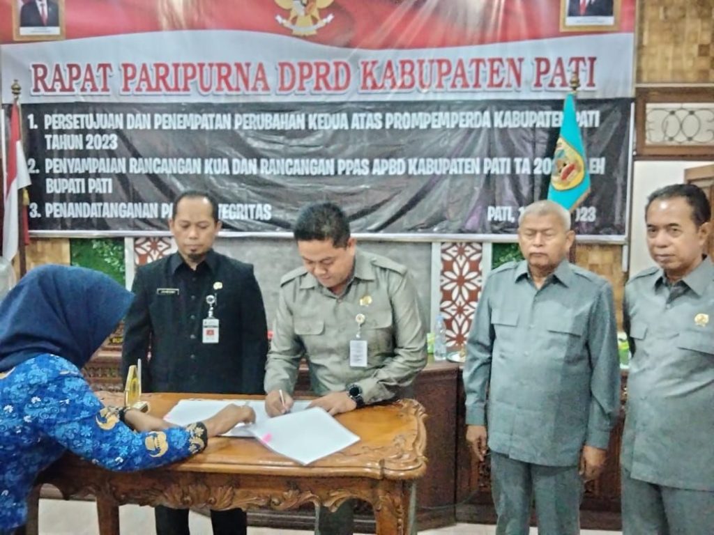 Gelar Rapat Paripurna, DPRD Pati Sebut Ada 3 Pokok yang Harus Dibahas.