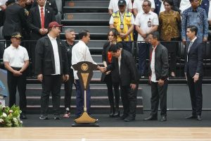 Indonesia Arena diresmikan Jokowi, Erick Thohir, Basket punya Arena Termegah