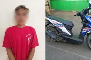 Diajak Disuatu Tempat, Motor Sang Pacar Dibawa Kabur.