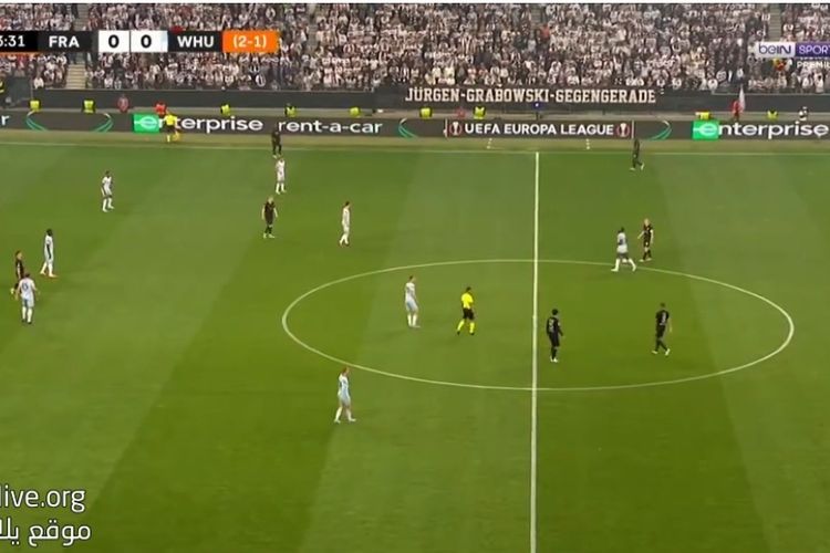 Link Live Streaming West Ham vs Frankfurt