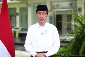 Presiden Joko Widodo Berduka