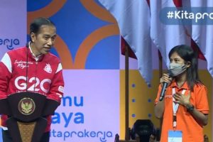 Begini Reaksi Jokowi Saat Disinggung Soal Tak Jadi Presiden Lagi