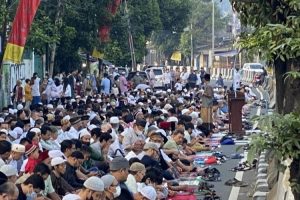 Ribuan Jamaah Berbondong-bondong Ikuti Sholat Adha Muhammadiyah di Tanah Abang