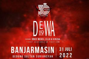 Siap-siap! Dewa 19 Bakal Konser di Banjarmasin 31 Juli 2022