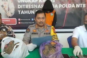 Terima Paket Ganja dari Lampung, Sepasang Pasutri Ditangkap Polisi
