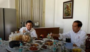 Setelah dengan Ganjar Pranowo, Presiden Jokowi Ajak Prabowo Makan Bersama