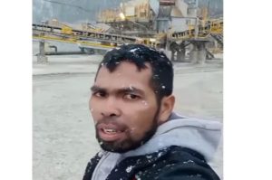 Viral Hujan Salju di Papua yang di Rekan Salah Satu Pengguna Medsos