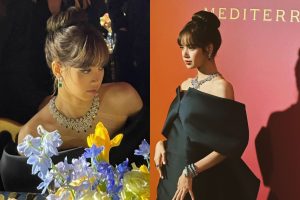 Lisa BLACKPINK Pancarkan Keanggunan dan Glamor di Gala BULGARI Italia